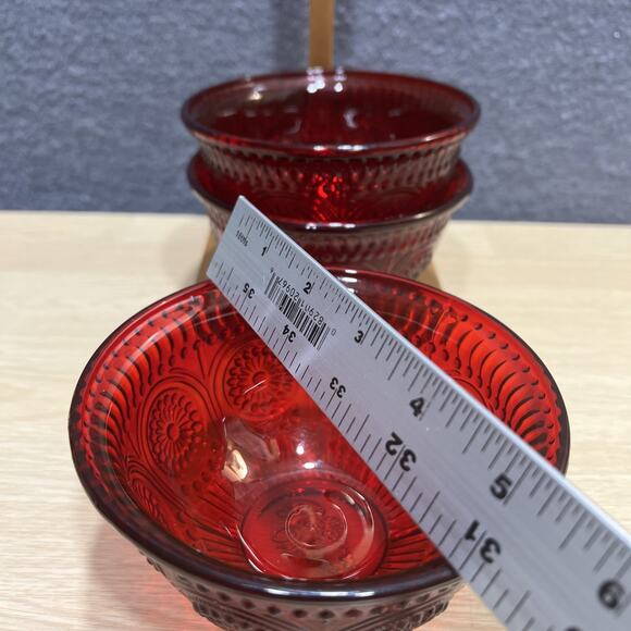 Pioneer Woman Adeline Ruby Serving Bowls Lot Of 3 - Picture 6 of 7